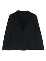 Il Gufo blazer boutonné à revers crantés - Bleu - thumbnail