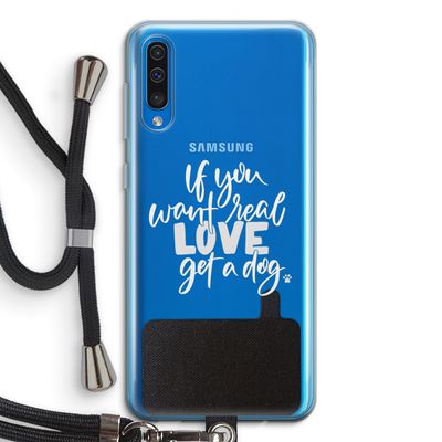 Partner in crime: Samsung Galaxy A50 Transparant Hoesje met koord