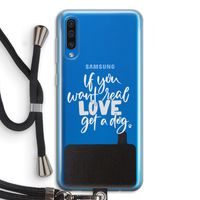 Partner in crime: Samsung Galaxy A50 Transparant Hoesje met koord