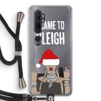 Came To Sleigh: Xiaomi Mi Note 10 Pro Transparant Hoesje met koord