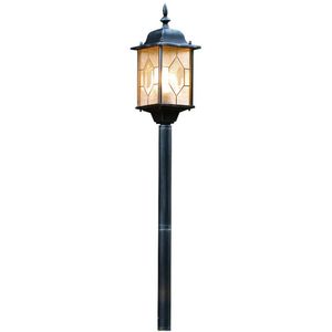 Staande buitenlamp Spaarlamp E27 75 W Konstsmide Milano 7245-759 Zwart, Zilver