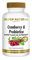 Golden Naturals Cranberry & Probiotica Capsules
