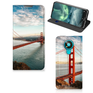 Nokia 3.4 Book Cover Golden Gate Bridge