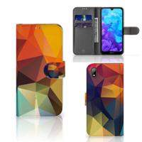Huawei Y5 (2019) | Book Case | Polygon Color