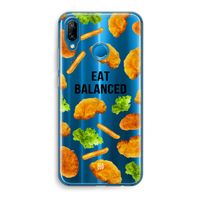 Eat Balanced: Huawei P20 Lite Transparant Hoesje