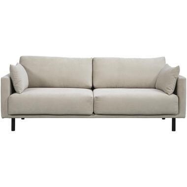 Bank Siem 3-zits - stof Fjord - beige - Leen Bakker