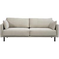 Bank Siem 3-zits - stof Fjord - beige - Leen Bakker