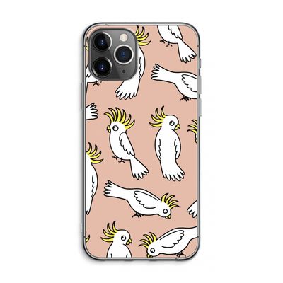 Papegaai: iPhone 11 Pro Max Transparant Hoesje