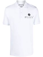 Philipp Plein polo à plaque logo - Blanc - thumbnail