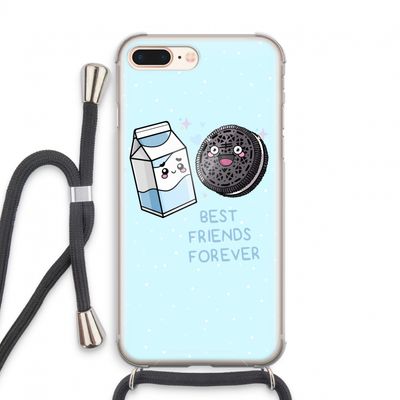 Best Friend Forever: iPhone 7 PLUS Transparant Hoesje met koord