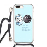 Best Friend Forever: iPhone 7 PLUS Transparant Hoesje met koord