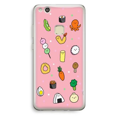 Happy bento friends: Huawei Ascend P10 Lite Transparant Hoesje
