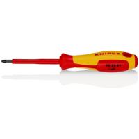 Knipex Knipex-Werk 98 25 01 VDE Kruiskop schroevendraaier PZ 1 Koplengte: 80 mm DIN EN 60900