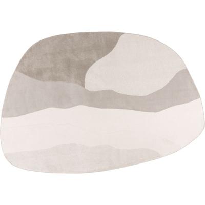 Vloerkleed Flow Zilver 160x230 cm Vloerkleed Flow Zilver 160x230 cm