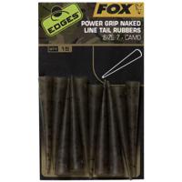Fox Edges Camo Power Grip Naked Tail Rubbers Size 7 10st. - thumbnail
