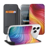 Smart Cover Hoesje Apple iPhone 17 Pro Max Regenboog