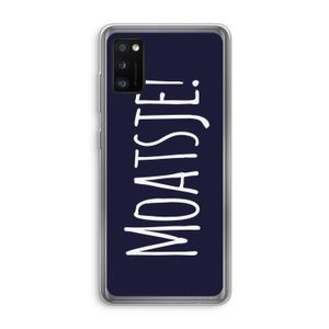 Moatsje!: Samsung Galaxy A41 Transparant Hoesje