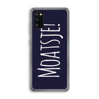 Moatsje!: Samsung Galaxy A41 Transparant Hoesje