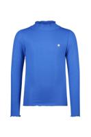 Like Flo winter t-shirt meisjes - blauw - Eef - rib - col