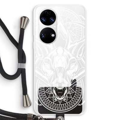 Oh Deer: Huawei P50 Transparant Hoesje met koord