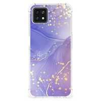 Back Cover voor OPPO A53 5G | A73 5G Watercolor Paars - thumbnail