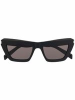 Saint Laurent Eyewear lunettes de soleil à monture oversize - Noir - thumbnail