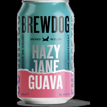 BrewDog Hazy Jane Guava 330ML bij Jumbo