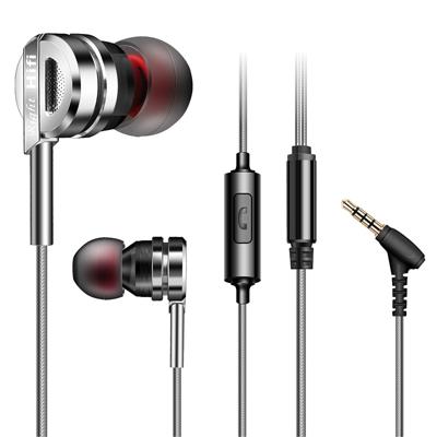 QKZ DM9 hoogwaardige in-ear all-Metal sport muziek koptelefoon microfoon versie