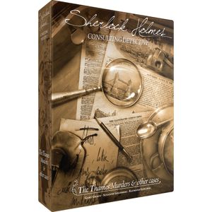 Sherlock Holmes Consulting Detective: The Thames Murders & other cases Bordspel