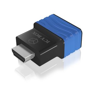 ICY BOX IB-AC516 HDMI VGA Zwart, Blauw