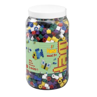 Hama Maxi strijkkralen mix 1400 stuks