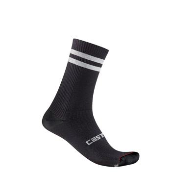 Castelli Originale 18 sock zwart/wit unisex