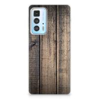 Motorola Edge 20 Pro | Bumper Hoesje | Steigerhout