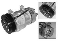 Compressor, airconditioning NEW ORIGINAL PART VALEO, Spanning (Volt)12V, u.a. für VW