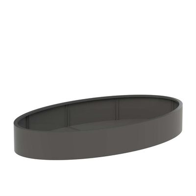 Adezz: Aluminium Ellipse AEL2 Plantenbak - Aluminium
