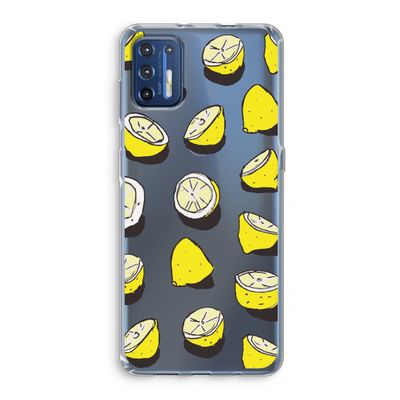 When Life Gives You Lemons...: Motorola Moto G9 Plus Transparant Hoesje