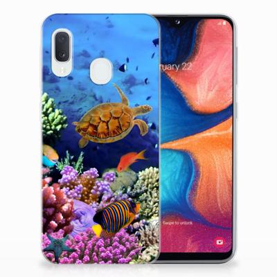 Samsung Galaxy A20e | TPU Hoesje | Vissen