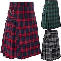 Punk Gothic Middeleeuws Rok Kilts Schots Voor heren Casual / Dagelijks Rok Lightinthebox - thumbnail