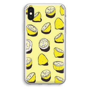 When Life Gives You Lemons...: iPhone X Transparant Hoesje