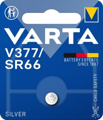 Varta 377 SR66 per stuk op blister 2913530