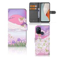 OnePlus Nord N100 | Telefoonhoesje | Met pasjeshouder | Bird Flying