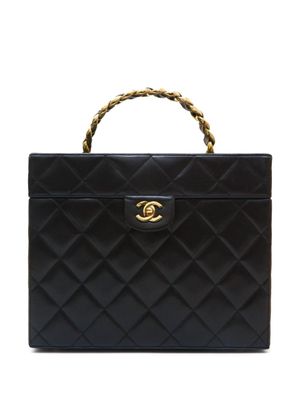 CHANEL Pre-Owned sac à main matelassé à losanges 1992-1994) - Noir