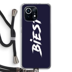 Biest: Xiaomi Mi 11 Transparant Hoesje met koord