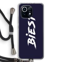 Biest: Xiaomi Mi 11 Transparant Hoesje met koord