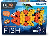 Flexo bouwpakket Ocean Life   Fish junior 210 delig - thumbnail