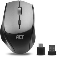 ACT Connectivity Draadloze Dual-Connect Muis 2400 DPI met stille klik muis 1000 - 2400 DPI - thumbnail