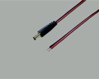 BKL Electronic Laagspannings-aansluitkabel Laagspanningsstekker - Open kabeleinde 5.5 mm 2.5 mm 2.5 mm 2.00 m 1 stuk(s)