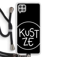KUST ZE: Samsung Galaxy A22 4G Transparant Hoesje met koord