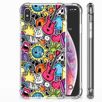 Apple iPhone Xs Max Anti Shock Bumper Case Punk Rock - thumbnail