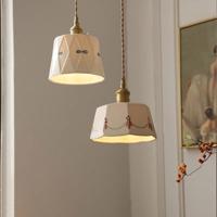 Japans Retro BrassGlow Keramische Hanglamp
